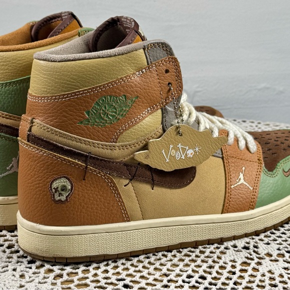 Air Jordan Zion Williamson x Jordan 1 High 'Voodoo' Men’s Size 11M NICE sku 3207 - Picture 3 of 12